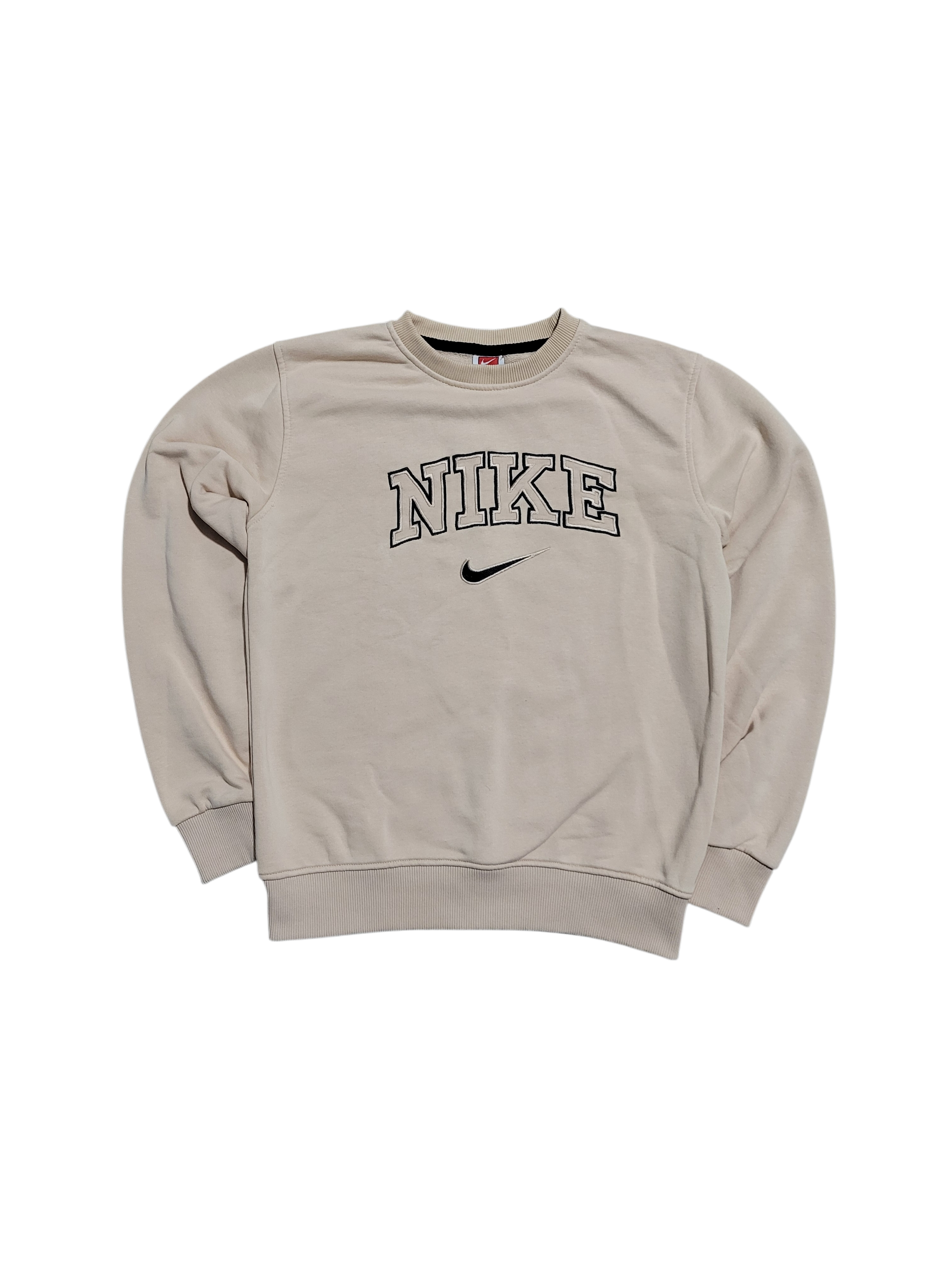 Cream Vintage Nike Sweater (S)