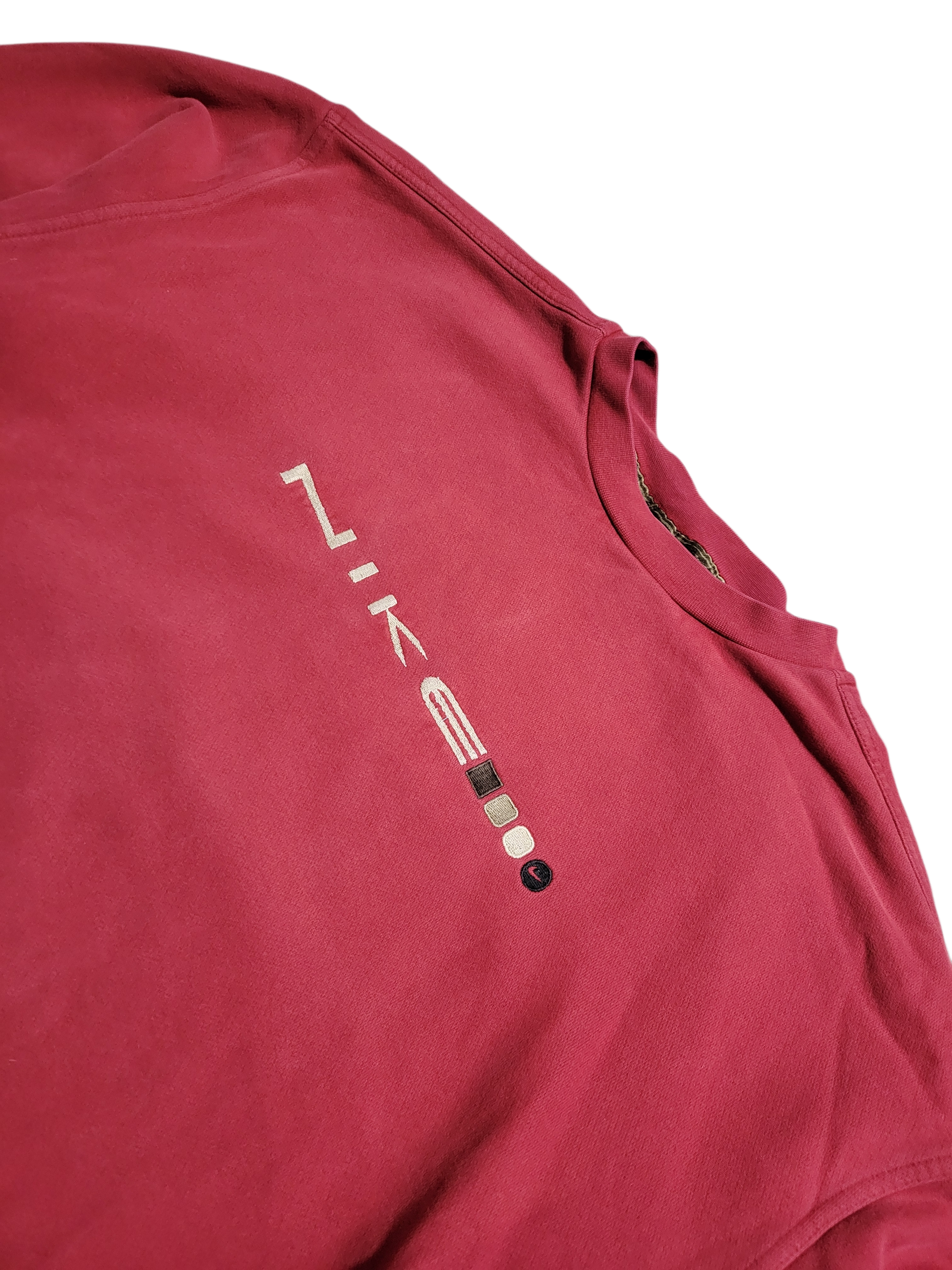 Red Vintage Nike Sweater (L)
